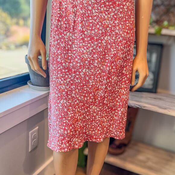 Rails Audrina Midi Dress in Red Ditsy, Feminine, Sleeveless, Women's Small - Picture 13 of 13